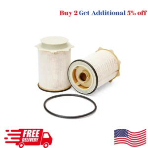 Fleetguard FS43255 - FS20089 Water Separator Fuel Filter Kit, Genuine Replacement for Dodge Ram 2500-5500, 6.7L Cummins Diesel Engine, 5-Micron Filtration