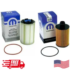 Engine Oil Filter 68492616AA Fuel/Water Separator Filter Kit 68235275AB