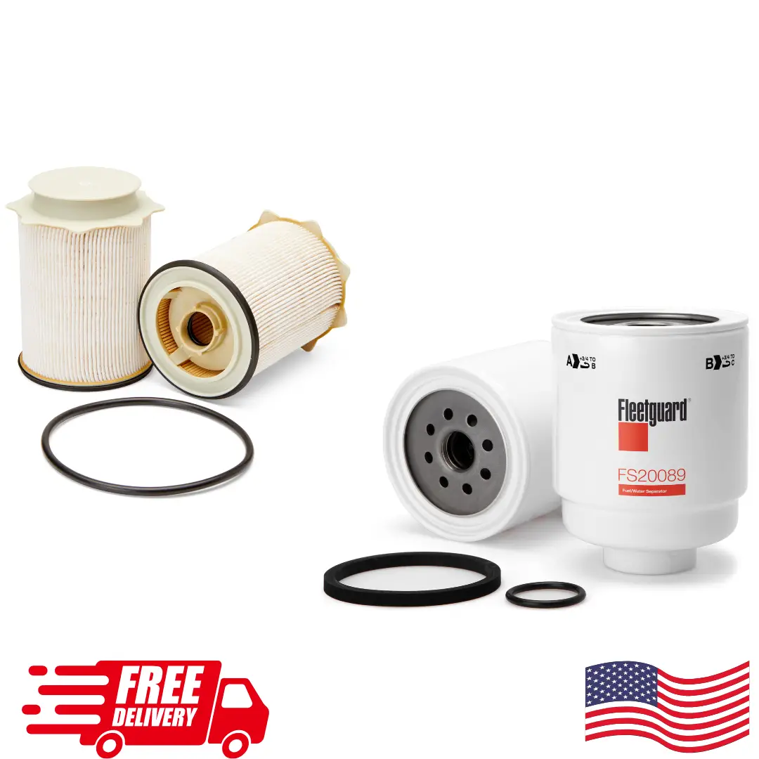 Fleetguard FS43255 - FS20089 Dodge Ram 6.7L Cummins Fuel Filter