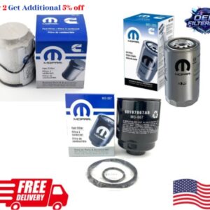 Buy 2 Get Additional 5 % Discount | Mopar 68157291AA - 68197867AB - 05083285AA, Mopar Fuel & Oil Filters, Dodge Ram 2500-5500, Best 6.7L Cummins Diesel Engines